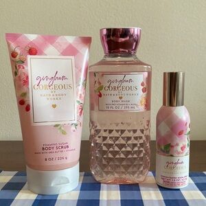 BBW Gingham Gorgeous set